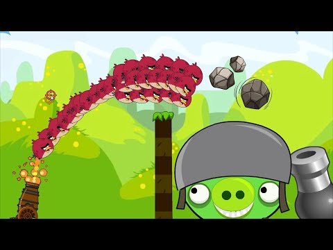 Angry Birds Collection Hacked 2 - THROW STONE AND BLAST BAD PIGGIES!!