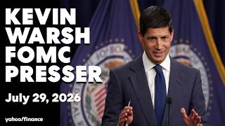 Fed Chairman Warsh press conference on Fed policy decision [FULL]
