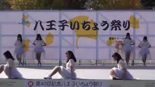 八王子いちょう祭り　八王子東高等学校ダンス部