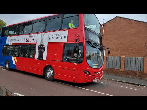 *NEW BUS WITH GNE* GNE 52 to Gateshead - Go North East 6222 - LX59 CZT