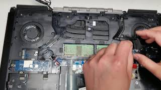 DELL Inspiron 15-7577 15 Gaming 7577 Disassembly RAM SSD Fan Upgrade Repair