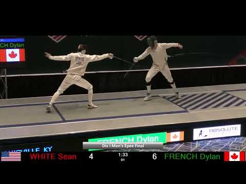 Div I Men's Epee - January NAC 2023 Highlights