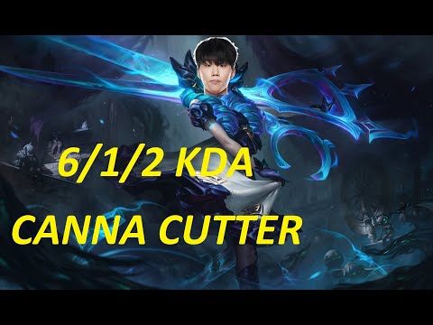 T1 Canna Gwen Top VS Akali | Canna Live Stream Korean Challenger