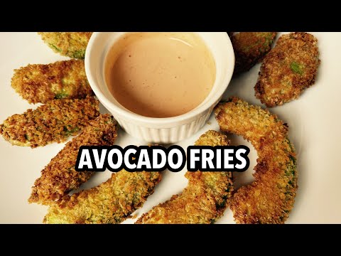 AIR FRYER CRISPY AVOCADO FRIES   RECIPE | NINJA AIR FRYER