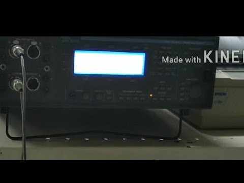 MONTHLY REPORT FOR PERFORMANCE TEST SIGNAL