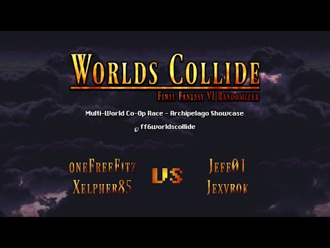 Multi-World Co-Op Race - 2v2 Archipelago Showcase - They're All Facing Final Kefka at the Same Time!