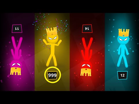 999 Random Stickman 1 2 3 4 Minigames - Stickman Party