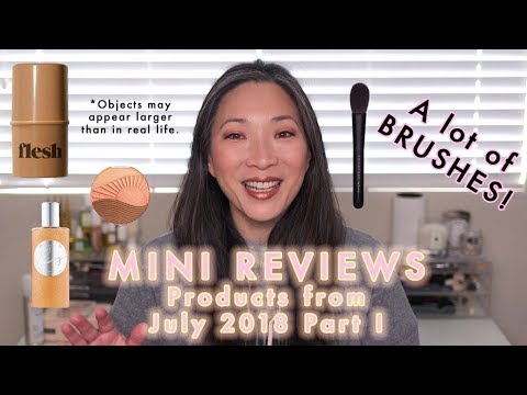 MINI REVIEWS - Products from July 2018 Part 1