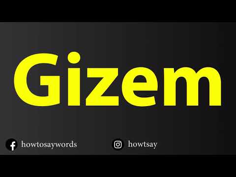 How To Pronounce Gizem