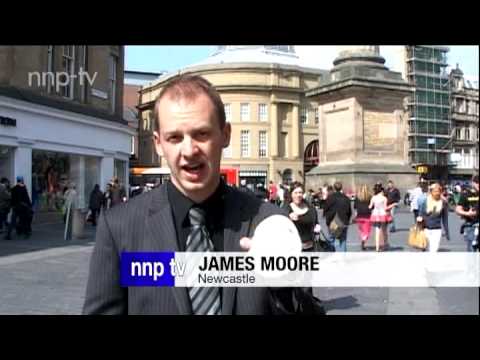 Swine flu Vox Pop Newcastle