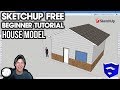 GETTING STARTED with SketchUp Free - Lesson 2 - Creating a House Model