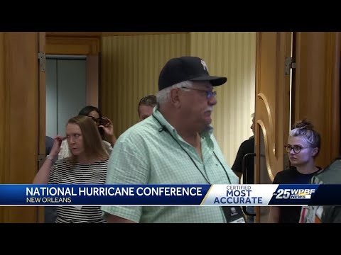 Exhibit hall opens at the National Hurricane Conference