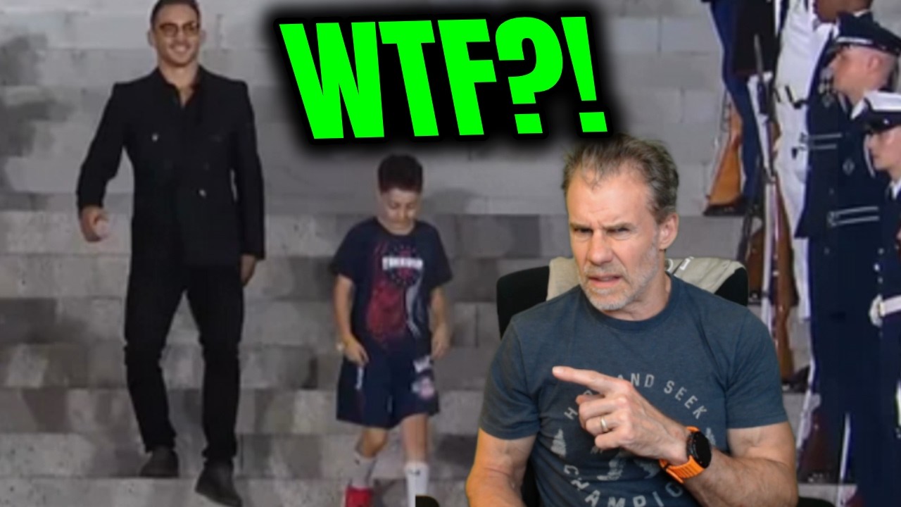 The Creepy Kidstuff at Trump's UFC 250 Everybody MISSED?! (Video)