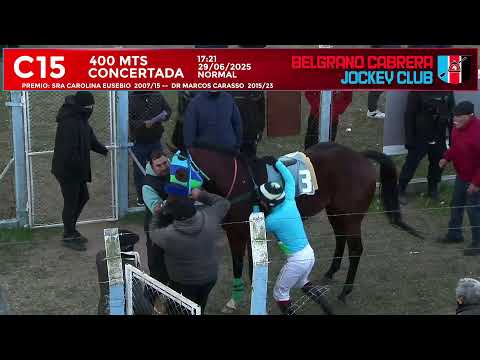 BELGRANO CABRERA JOCKEY CLUB --  REUNIÓN 2  29/6/25