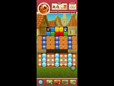 Toon Blast Level 2577 Gameplay - **Newest** 🐻⚔️🏆.