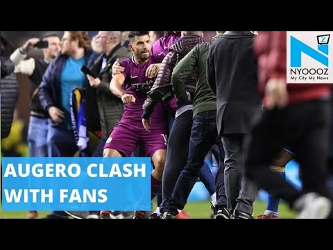 Aguero Involved in Clash with a Fan after FA Cup Defeat | NYOOOZ TV