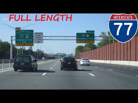 Interstate 77 southbound