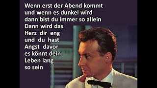 Wenn erst der Abend kommt - Peter Alexander