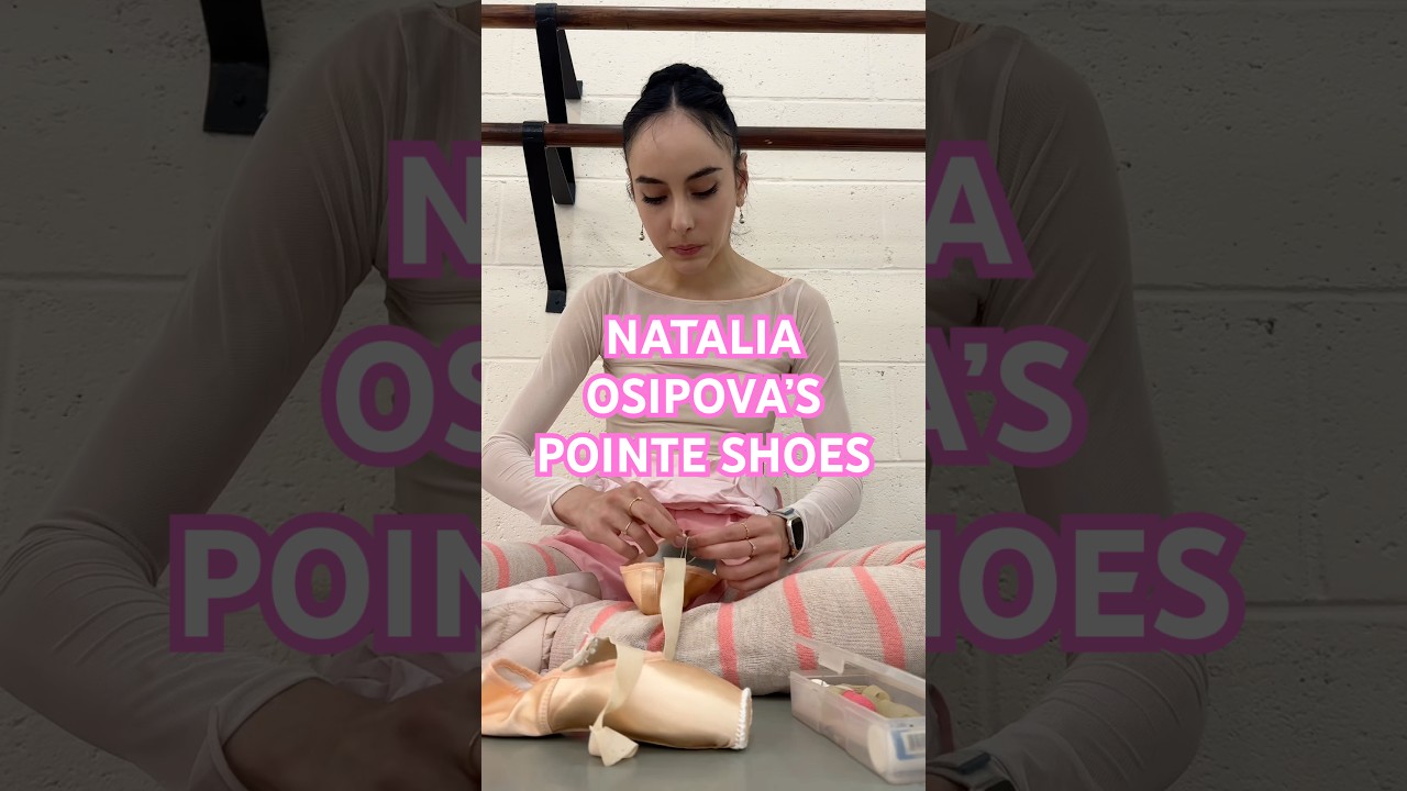 NATALIA OSIPOVA’S POINTE SHOES #ballet#legend#primaballerina#ballerina#pointeshoes#dancer#explained