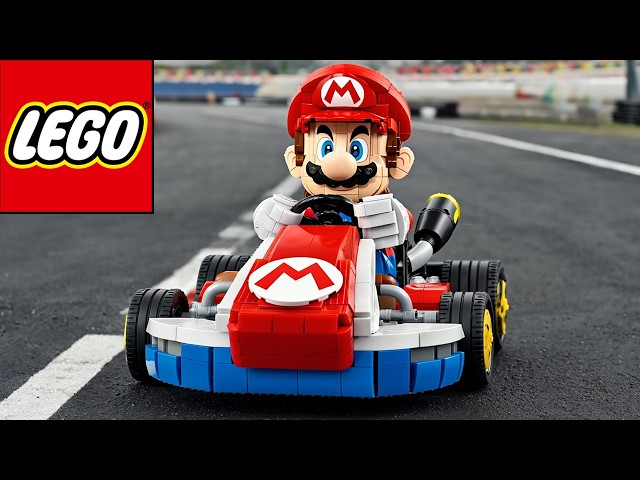 Vídeo relacionado con LEGO Mario Kart: Mario y Kart Estándar - Maqueta de Coche para Adultos con Figura Articulada - Set Nintendo para Aficionados al Videojuego - Regalo Gamer 72037