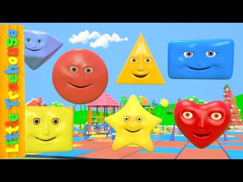 形を学ぶ｜子供のためのビデオ｜赤ちゃんのための幼稚園の童謡を学ぶ by Little Treehouse (Learn Shapes | Videos For Kids | Kindergarten Nursery Rhymes For Babies by Little Treehouse)