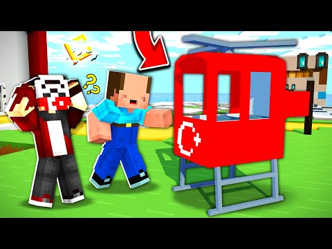 BALON KAFA İLE İCAT YARIŞMASI YAPTIK !! - Minecraft
