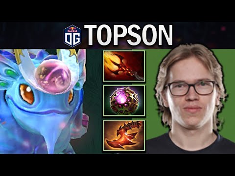 OG.TOPSON PUCK WITH 34 KILLS - DOTA 2 7.30 PRO GAMEPLAY