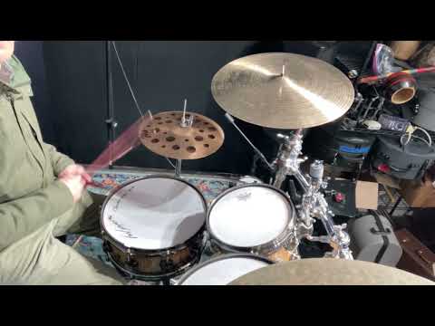 Paiste - Tris Imboden's, Chicago, PST Series 14" Swiss Hat 548g, paired with Swiss Flanger Stack Bottom 592g 2015 image 14