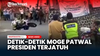 Download lagu Momen Polisi Patwal Jatuh saat Kawal Presiden Jokowi di Temanggung mp3
