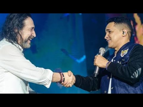 Marco Antonio Solís CANTANDO Vallenato en VIVO Junto A Jorge Celedon #marcoantoniosolís 