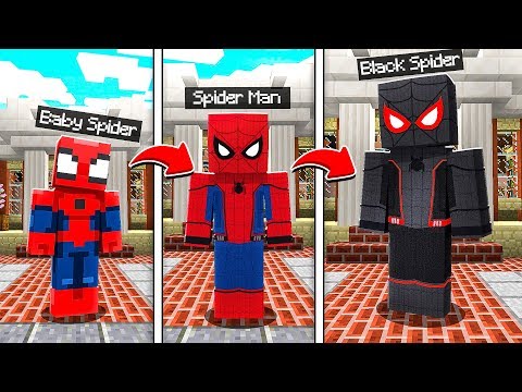 LA VITA DI SPIDER MAN SU MINECRAFT