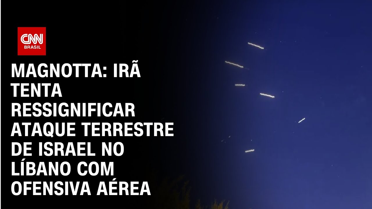 Magnotta: Irã tenta ressignificar ataque terrestre de Israel no Líbano com ofensiva aérea | 360°