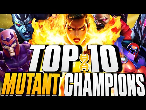 TOP 10 MUTANT Champions in Marvel Contest of Champions