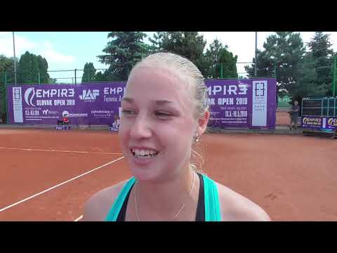 EMPIRE Slovak Open 2019: SF, Anna BLINKOVA (RUS) - Christina McHale (USA) 6-3 4-6 6-3