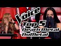 TOP 5 The Voice Death Metal NuMetal