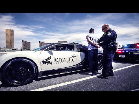 POLICE ARREST BUGATTI OWNER FOR IMPEEDING TRAFFIC! Video