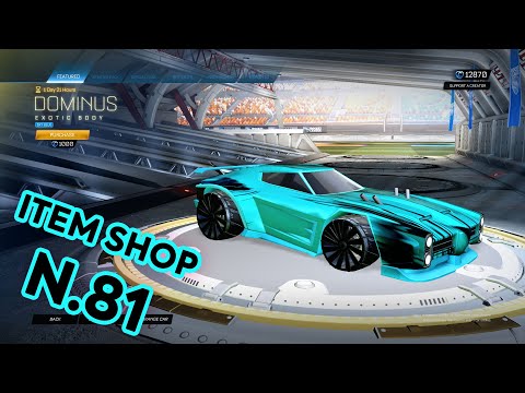 Rocket League Dominus Skyblue item shop 09.06.2021