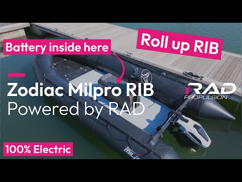 Zodiac Milpro MK 5 Goes Electric with RAD 40 & Power Console | Portable, Powerful, Plug & Play