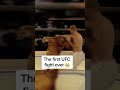 The first ever UFC fight ?