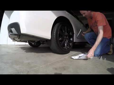 2015 Subaru WRX Ep. 343: Install Black Lug Nuts - On The Cheap
