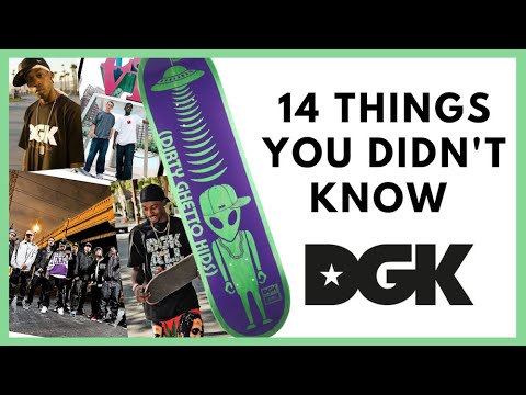 DGK: 14 Dinge, die Sie über DGK Skateboards nicht wussten