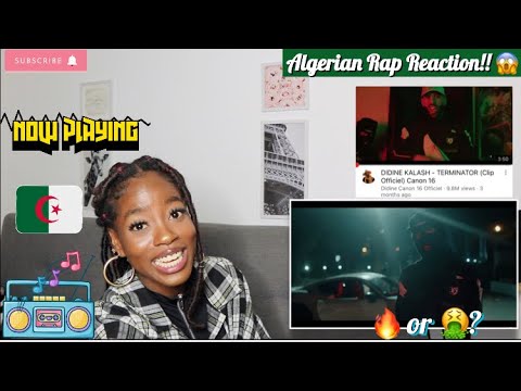 DIDINE KALASH - TERMINATOR (Clip Officiel) Canon 16 | ALGERIAN RAP REACTION