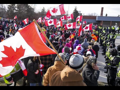 Canadian Border Protests Affecting Workers & Supply Shortages In America