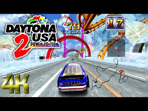 Daytona USA 2: Power Edition - Challenge Course (1st Place 4K)