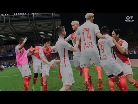 FC25 MONACO VS BENFICA UCL MATCH KNOCKOUT LEG 1