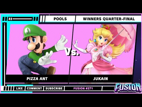 Fusion # 271 - Winners Quarters - Pizza Ant (Luigi) VS Jukain (Peach) - Super Smash Bros. Ultimate