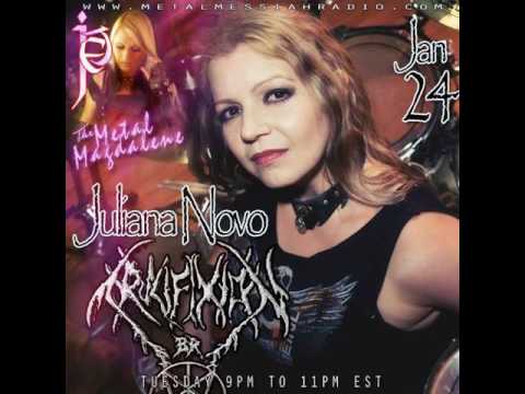 Juliana Novo of Crucifixion BR on The Metal Magdalene w/ Jet