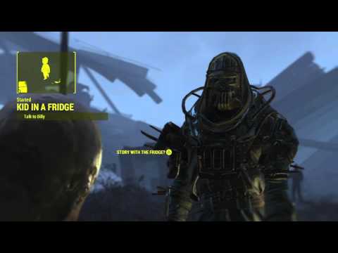 Fallout 4: Kid in a Fridge.