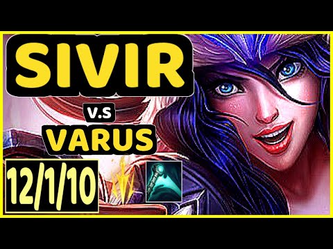 HJäRNAN (SIVIR) vs VARUS - 12/1/10 KDA BOTTOM ADC GAMEPLAY - EUW Ranked GRANDMASTER