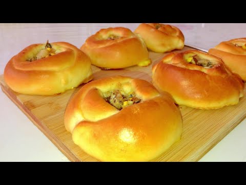 Vous avez des sardines en boite!!Préparez les petits pains les plus savoureux, rapides et délicieux😋